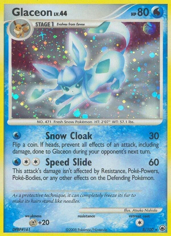 Image for Glaceon (5) (5/100) [Majestic Dawn] - Pokemon