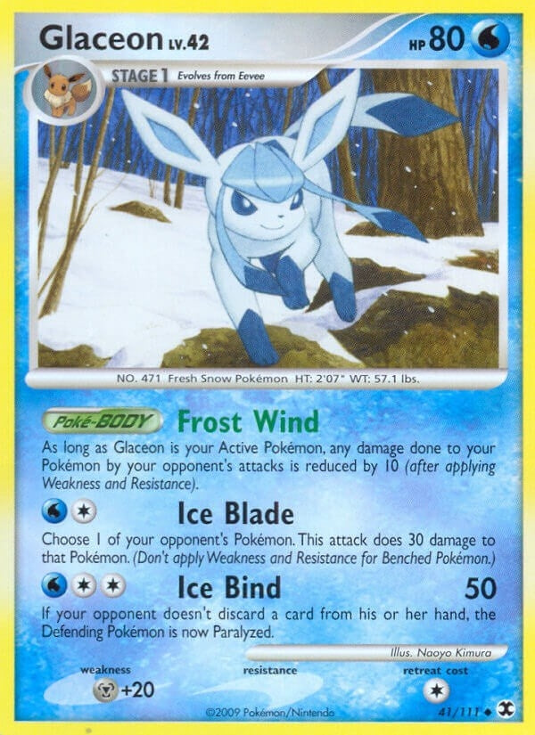 Image for Glaceon (41/111) [Rising Rivals] - Pokemon