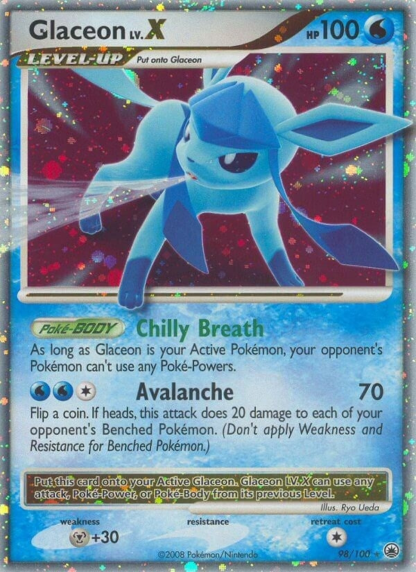 Image for Glaceon LV.X (98/100) [Majestic Dawn] - Pokemon