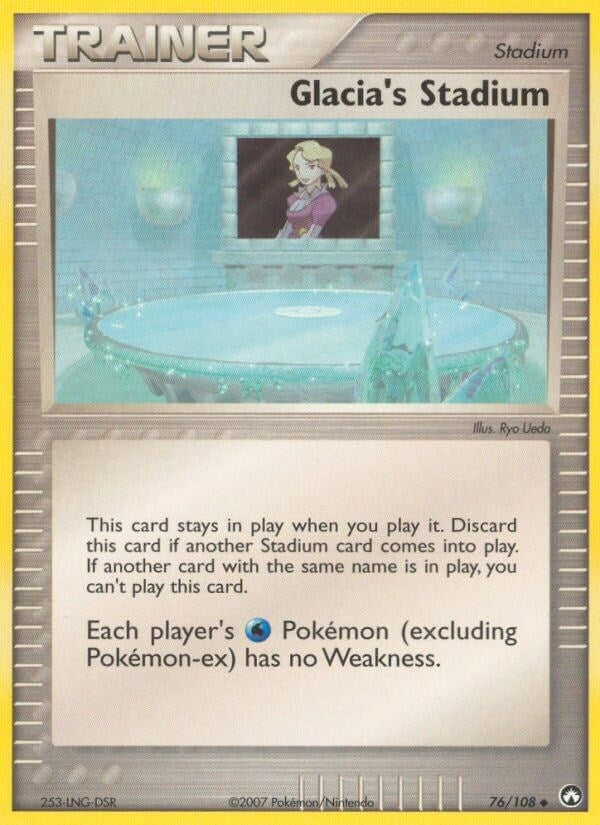 Image for Glacia's Stadium (76/108) [Power Keepers] - Pokemon