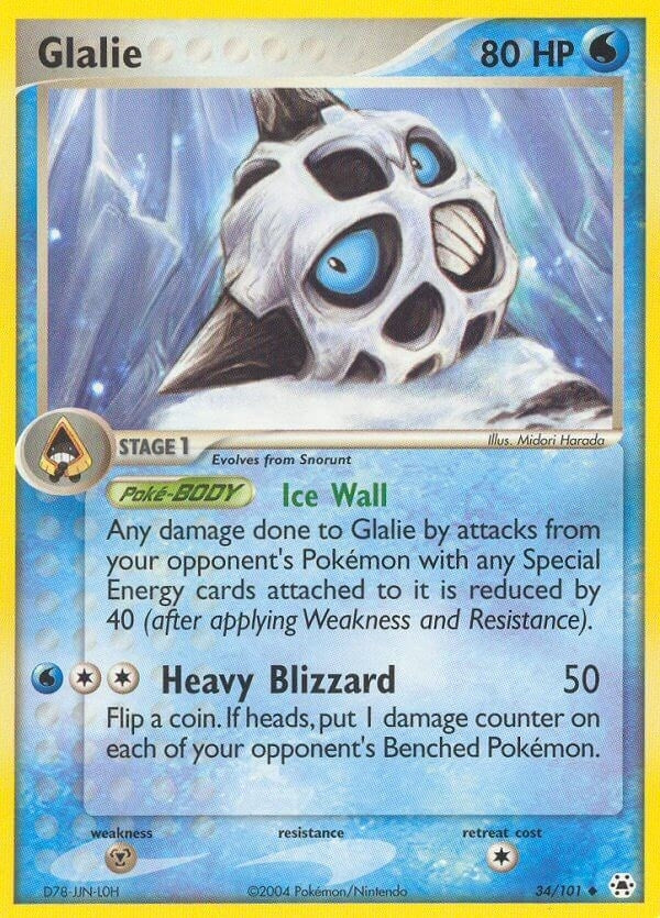 Image for Glalie (34/101) [Hidden Legends] - Pokemon