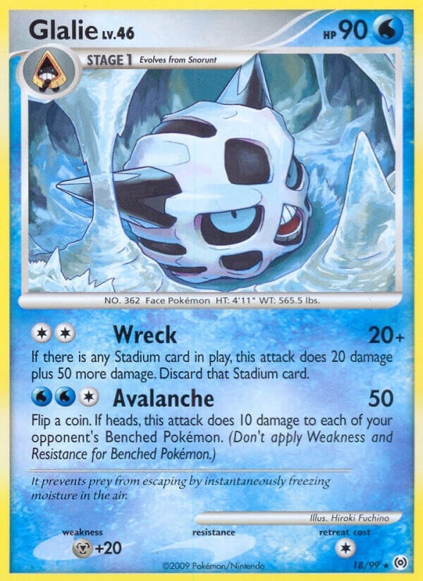 Image for Glalie (18/99) [Arceus] - Pokemon
