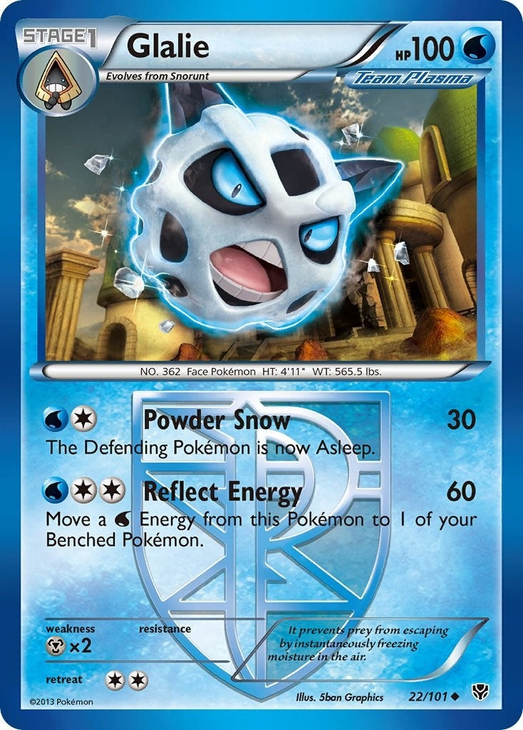 Image for Glalie (Team Plasma) (22/101) [Plasma Blast] - Pokemon