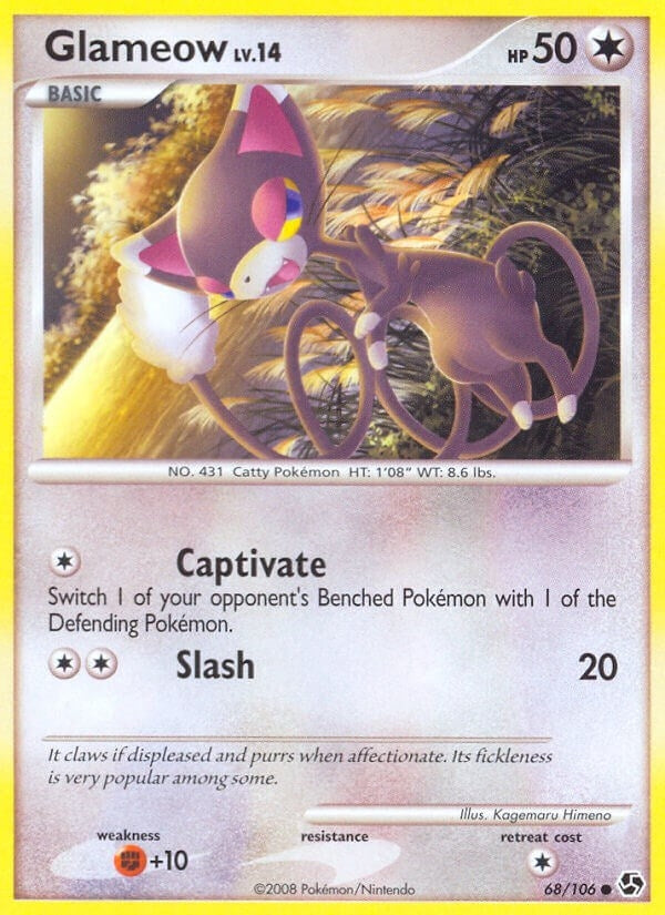 Image for Glameow (68/106) [Great Encounters] - Pokemon
