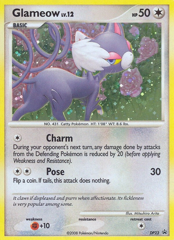 Image for Glameow - DP23 (DP23) [Diamond and Pearl Promos] - Pokemon