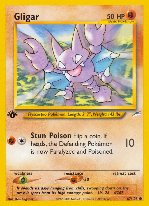 Image for Gligar (067/105) [Neo Destiny] - Pokemon