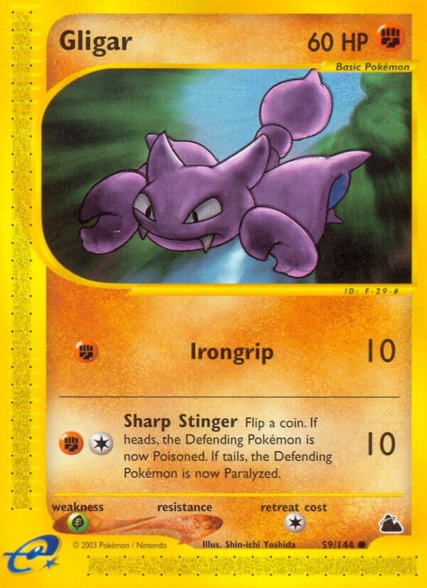 Image for Gligar (059/144) [Skyridge] - Pokemon