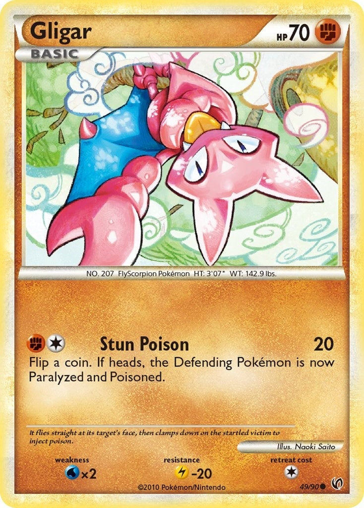 Image for Gligar (49/90) [Undaunted] - Pokemon