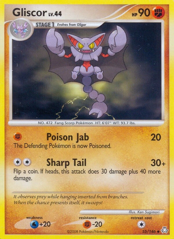 Image for Gliscor (55) (55/146) [Legends Awakened] - Pokemon