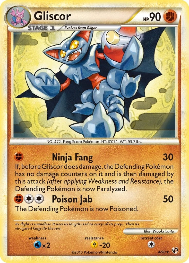 Image for Gliscor (4/90) [Undaunted] - Pokemon