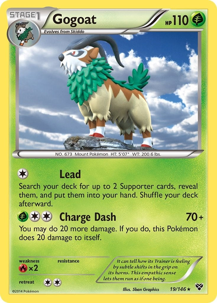 Image for Gogoat (19/146) [XY Base Set] - Pokemon