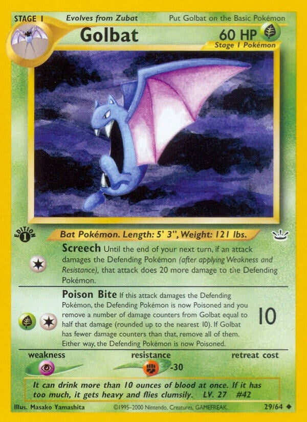 Image for Golbat (29/64) [Neo Revelation] - Pokemon