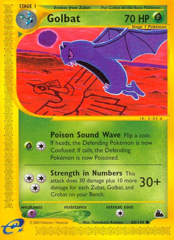 Image for Golbat (060/144) [Skyridge] - Pokemon