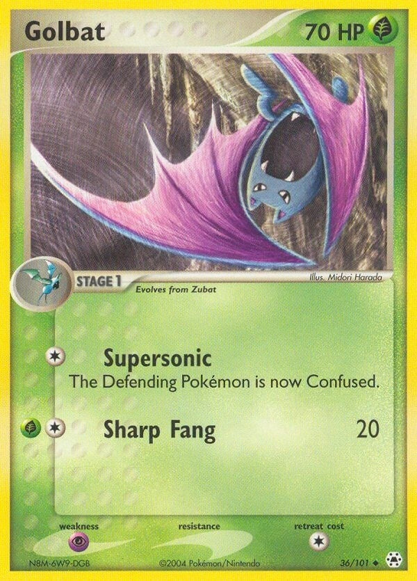 Image for Golbat (36/101) [Hidden Legends] - Pokemon