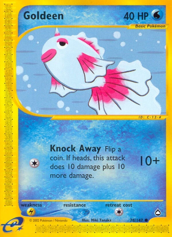 Image for Goldeen (078/147) [Aquapolis] - Pokemon