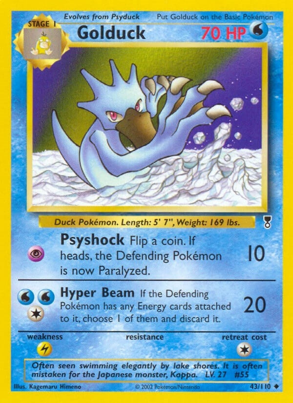 Image for Golduck (043/110) [Legendary Collection] - Pokemon