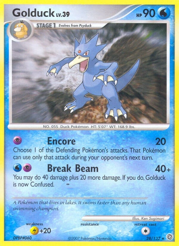 Image for Golduck (28/132) [Secret Wonders] - Pokemon