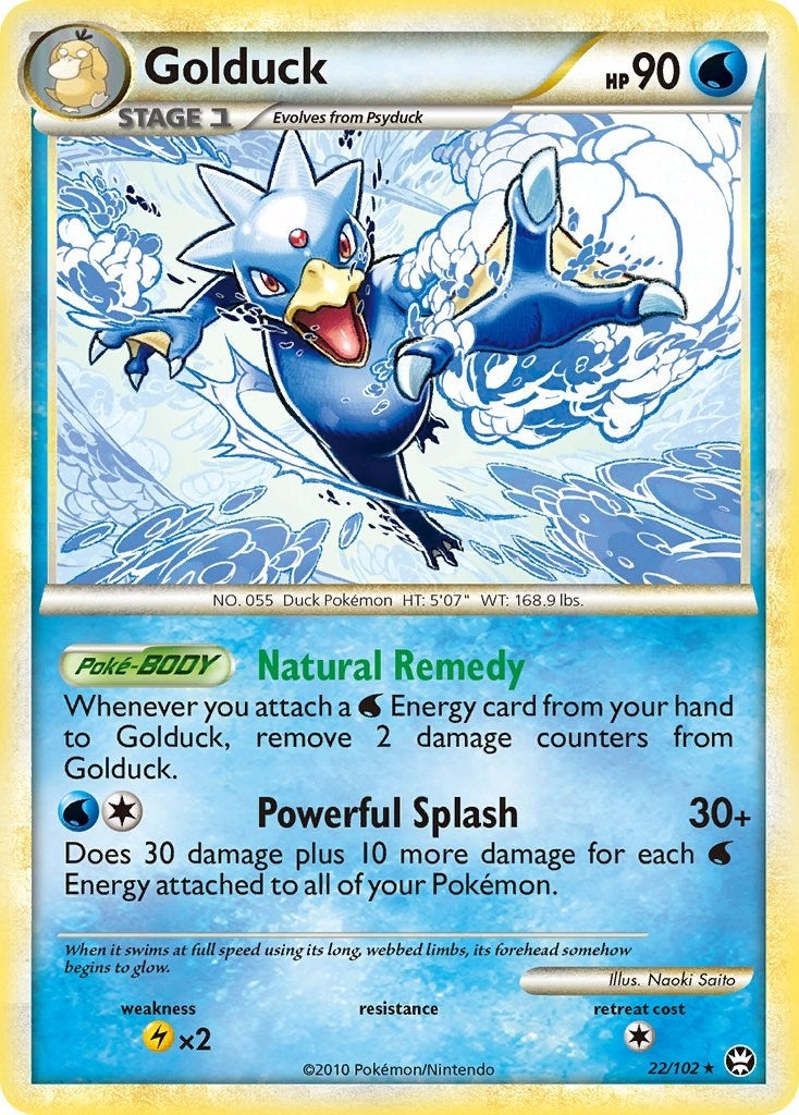 Image for Golduck (22/102) [Triumphant] - Pokemon