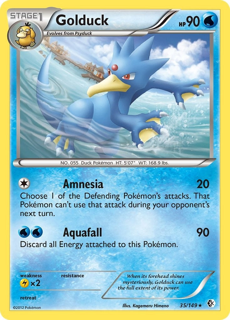 Image for Golduck (35) (35/149) [Boundaries Crossed] - Pokemon