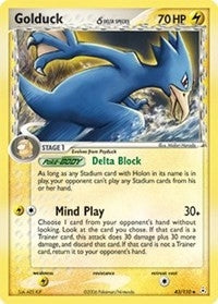 Image for Golduck (Delta Species) (43/110) [Holon Phantoms] - Pokemon