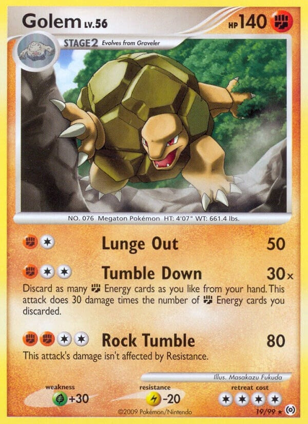 Image for Golem (19/99) [Arceus] - Pokemon