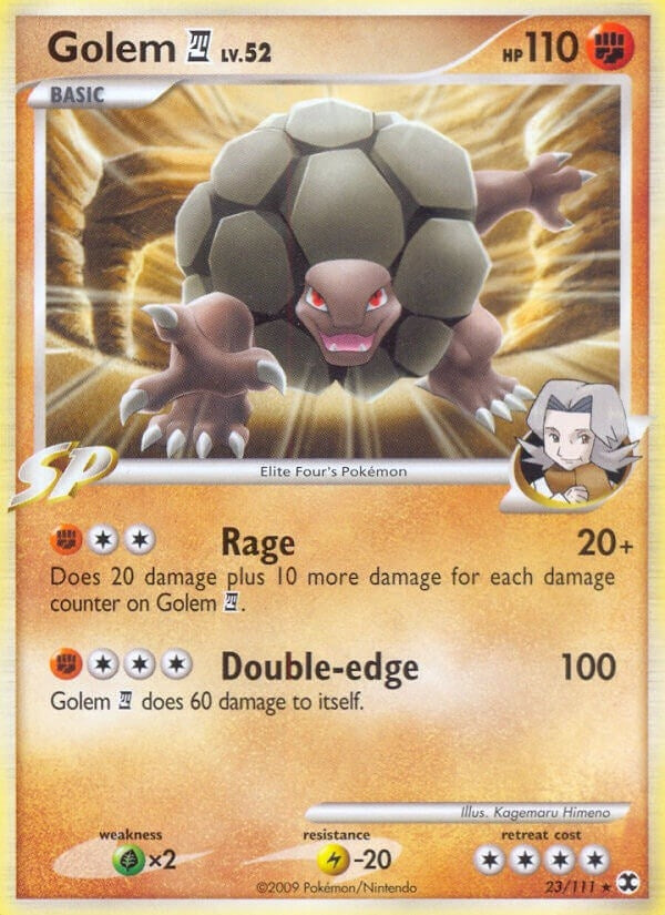 Image for Golem E4 (23/111) [Rising Rivals] - Pokemon