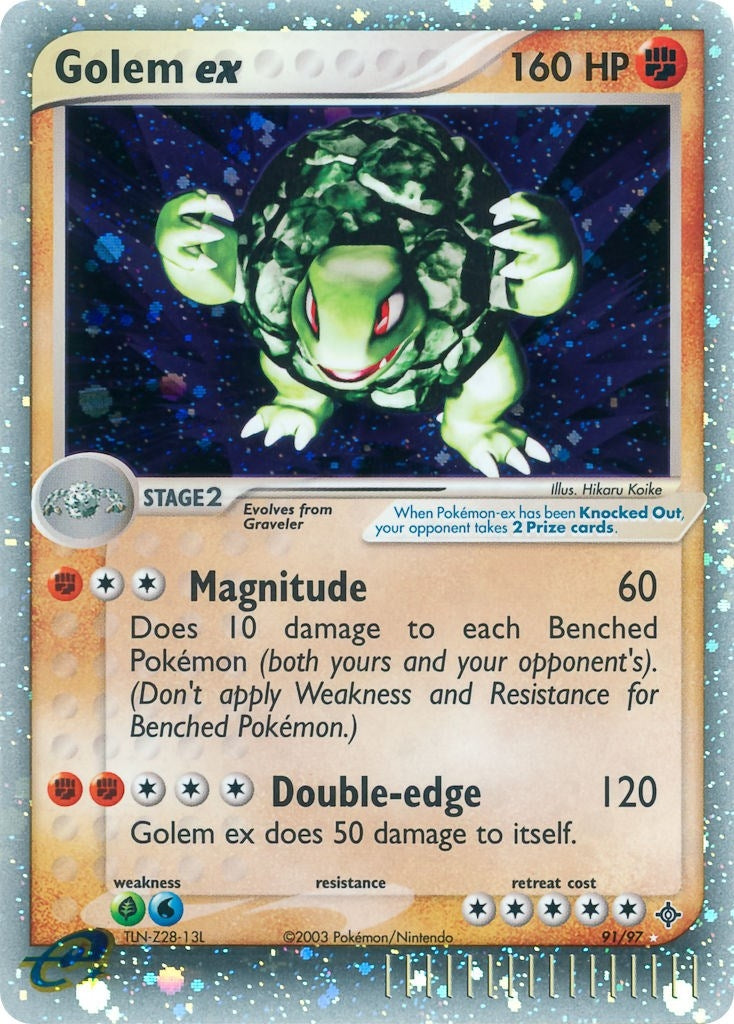 Image for Golem ex (91/97) [Dragon] - Pokemon