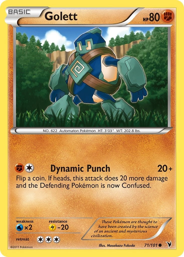 Image for Golett (71/101) [Noble Victories] - Pokemon