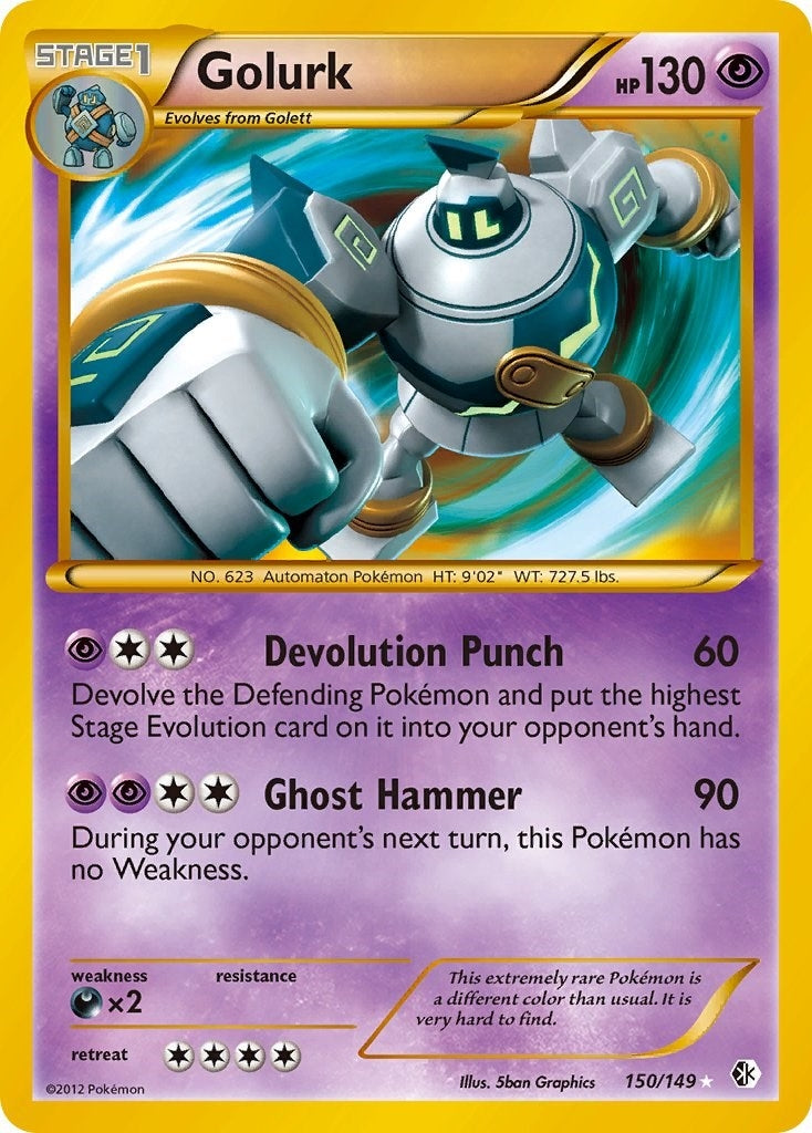 Image for Golurk (150/149) [Boundaries Crossed] - Pokemon