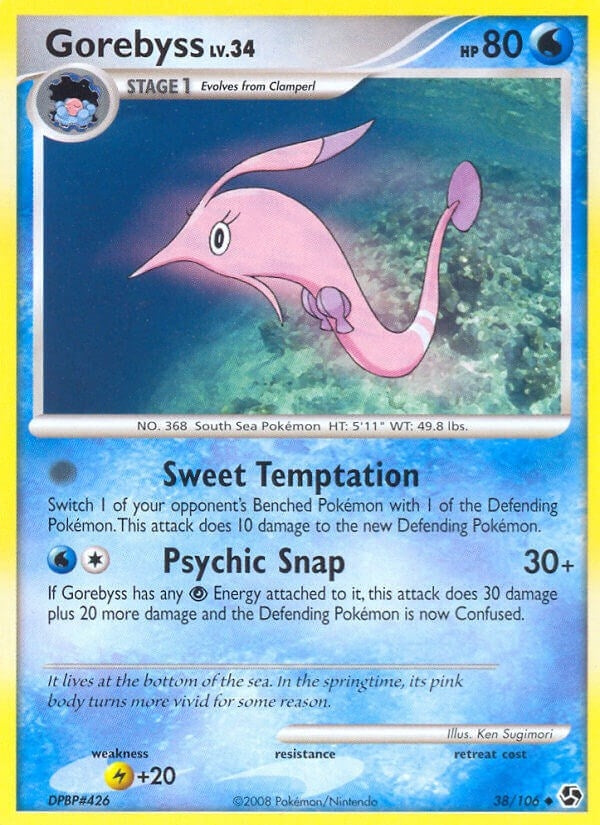 Image for Gorebyss (38/106) [Great Encounters] - Pokemon