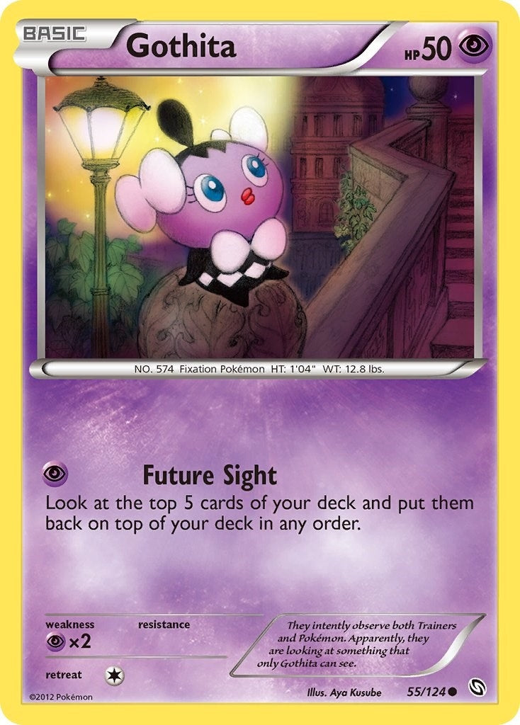 Image for Gothita (55/124) [Dragons Exalted] - Pokemon