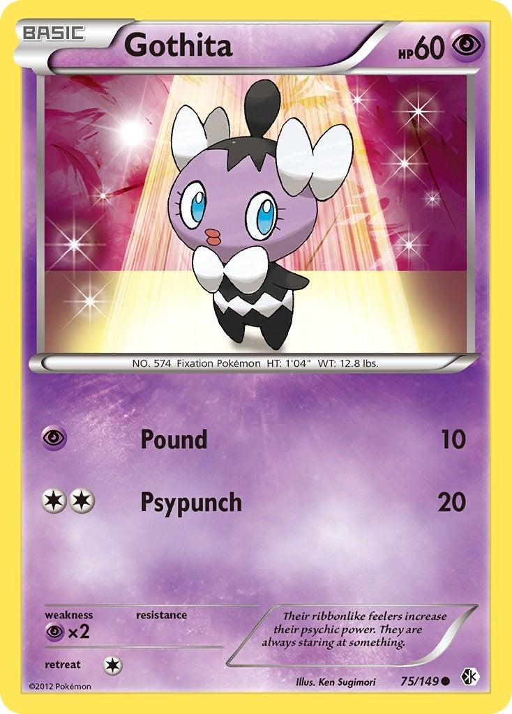 Image for Gothita (75/149) [Boundaries Crossed] - Pokemon