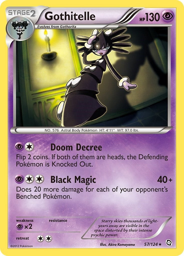 Image for Gothitelle (57/124) [Dragons Exalted] - Pokemon