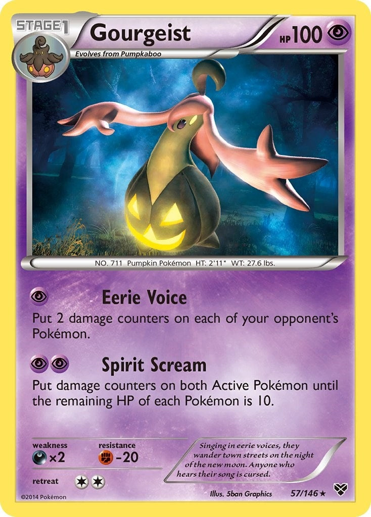 Image for Gourgeist (57/146) [XY Base Set] - Pokemon