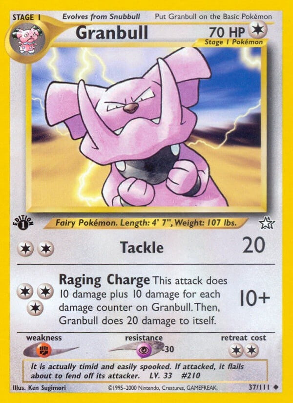 Image for Granbull (037/111) [Neo Genesis] - Pokemon