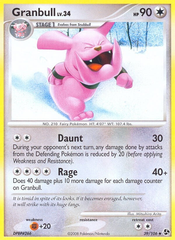 Image for Granbull (39/106) [Great Encounters] - Pokemon