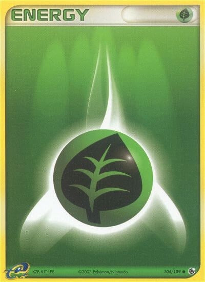 Image for Grass Energy (104/109) [Ruby and Sapphire] - Pokemon