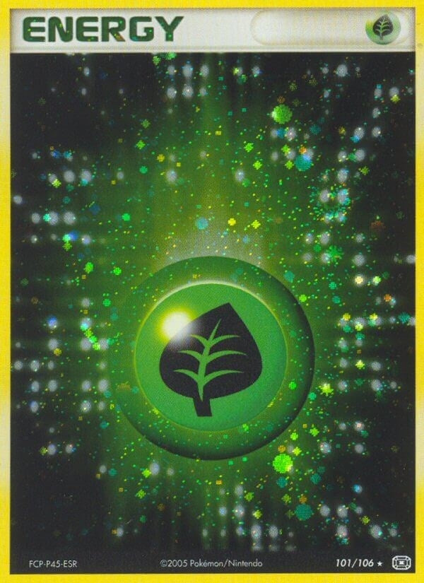 Image for Grass Energy (101/106) [Emerald] - Pokemon