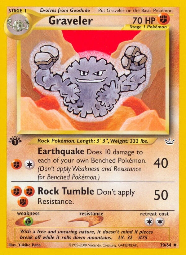 Image for Graveler (30/64) [Neo Revelation] - Pokemon