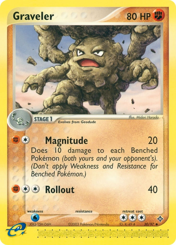 Image for Graveler (30/97) [Dragon] - Pokemon