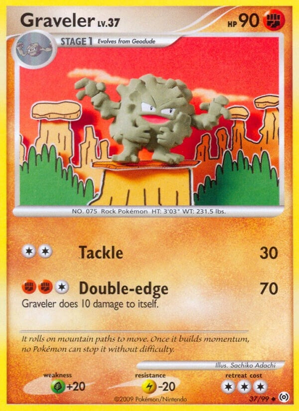 Image for Graveler (37/99) [Arceus] - Pokemon
