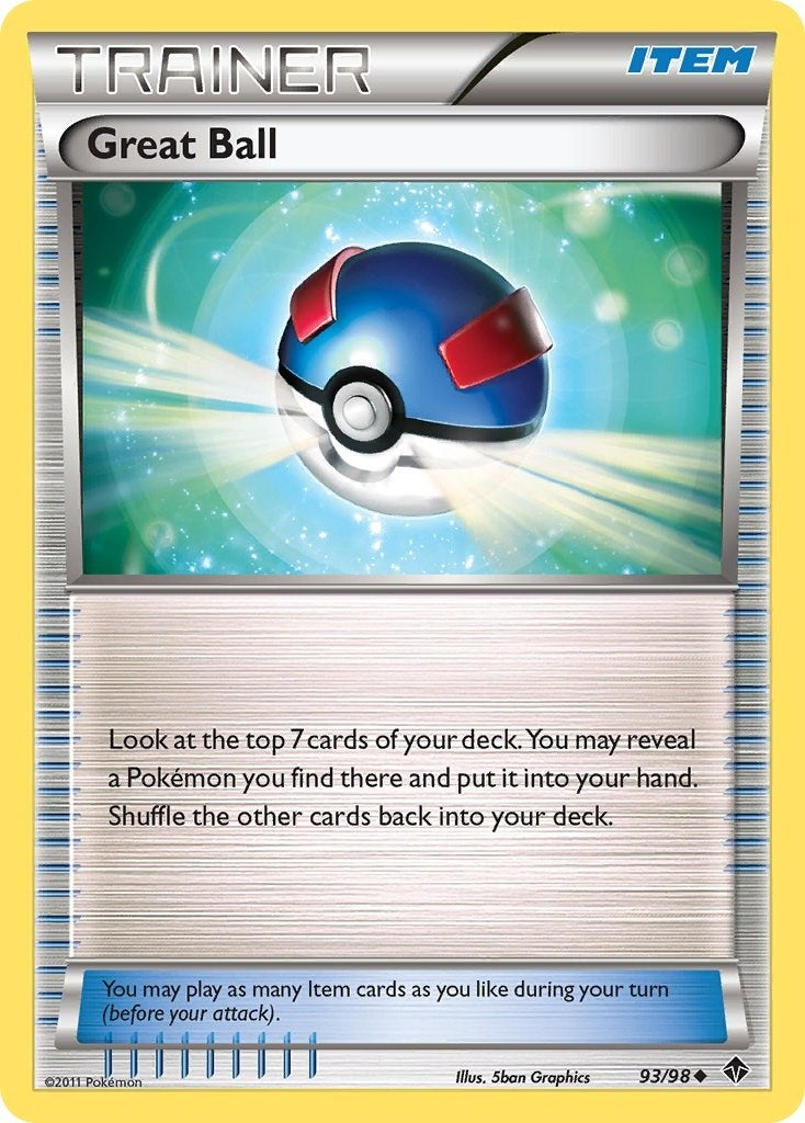 Image for Great Ball (93/98) [Emerging Powers] - Pokemon