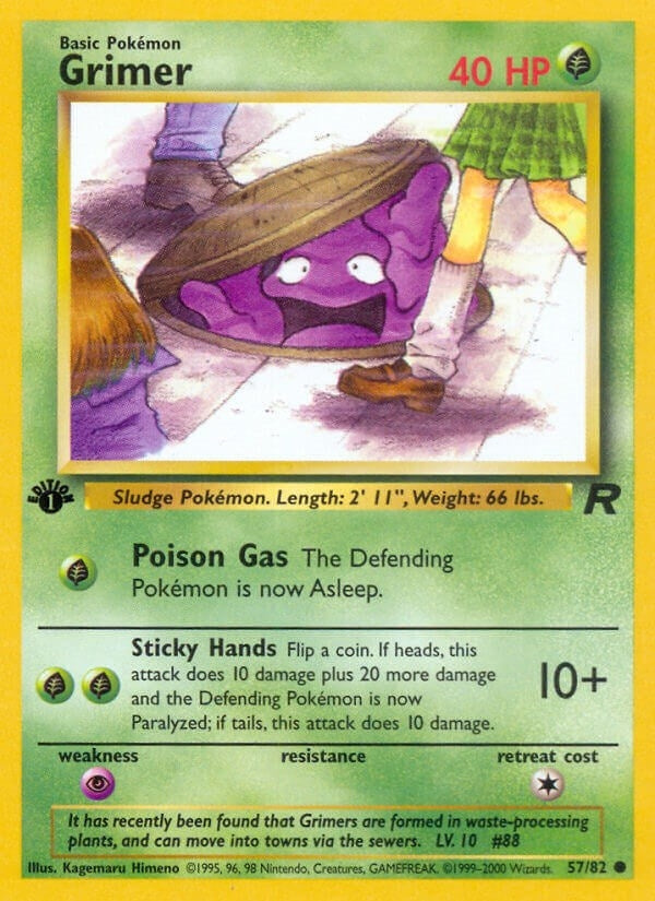 Image for Grimer (57/82) [Team Rocket] - Pokemon
