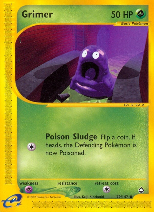 Image for Grimer (079/147) [Aquapolis] - Pokemon