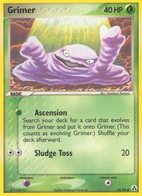 Image for Grimer (54/92) [Legend Maker] - Pokemon