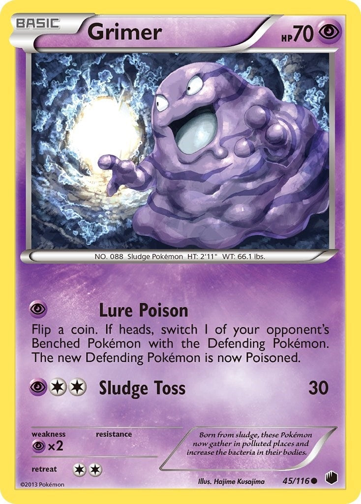 Image for Grimer (45/116) [Plasma Freeze] - Pokemon