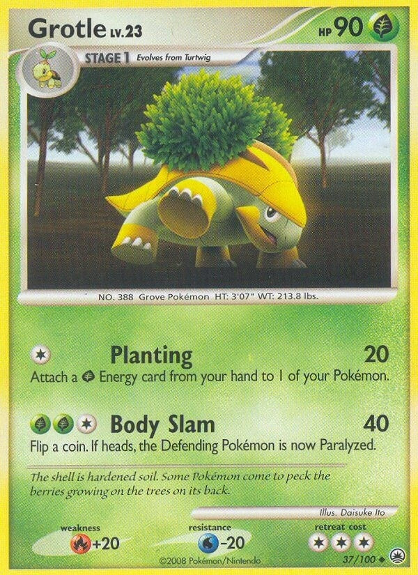 Image for Grotle (37/100) [Majestic Dawn] - Pokemon
