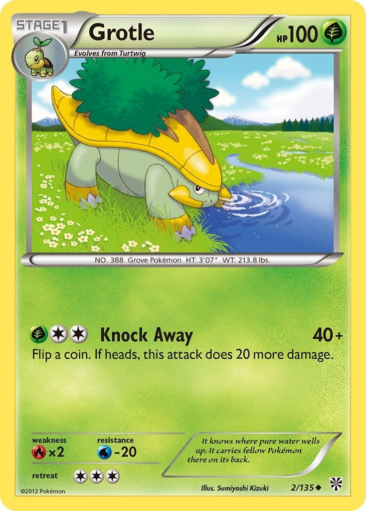 Image for Grotle (2/135) [Plasma Storm] - Pokemon