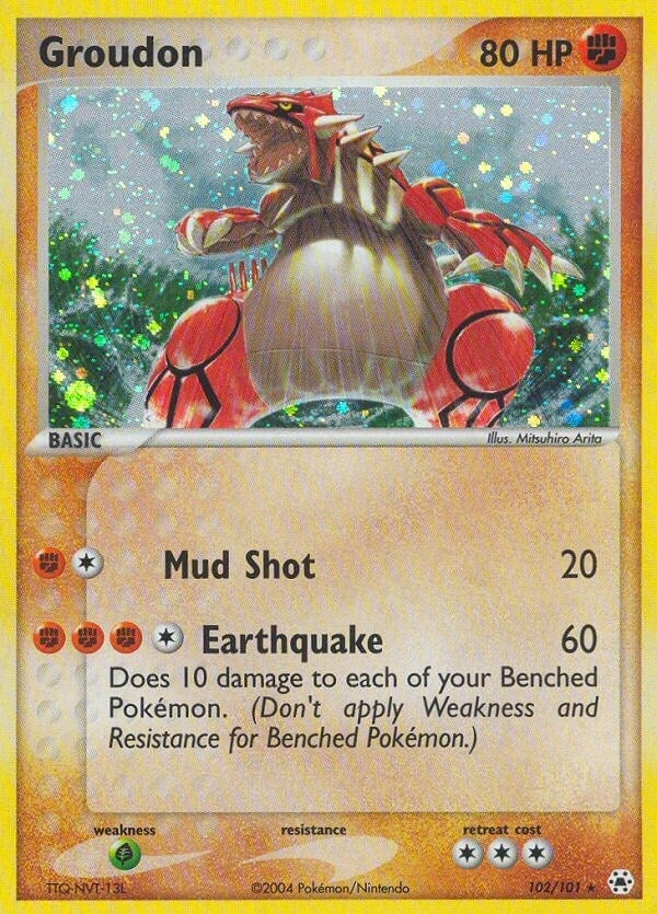 Image for Groudon (102/101) [Hidden Legends] - Pokemon