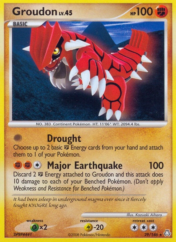 Image for Groudon (29/146) [Legends Awakened] - Pokemon